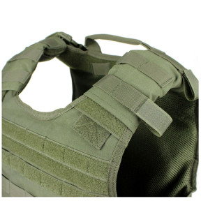 Gilet porte plaque EXO vert olive - Condor
