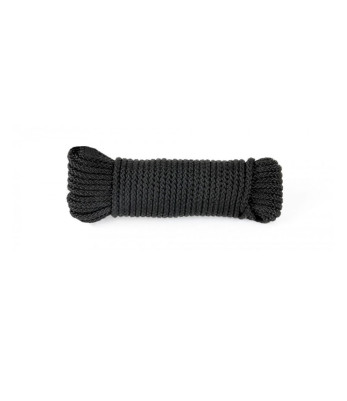 Drisse corde - 4 mm sur 15 m - noir - TOE Concept