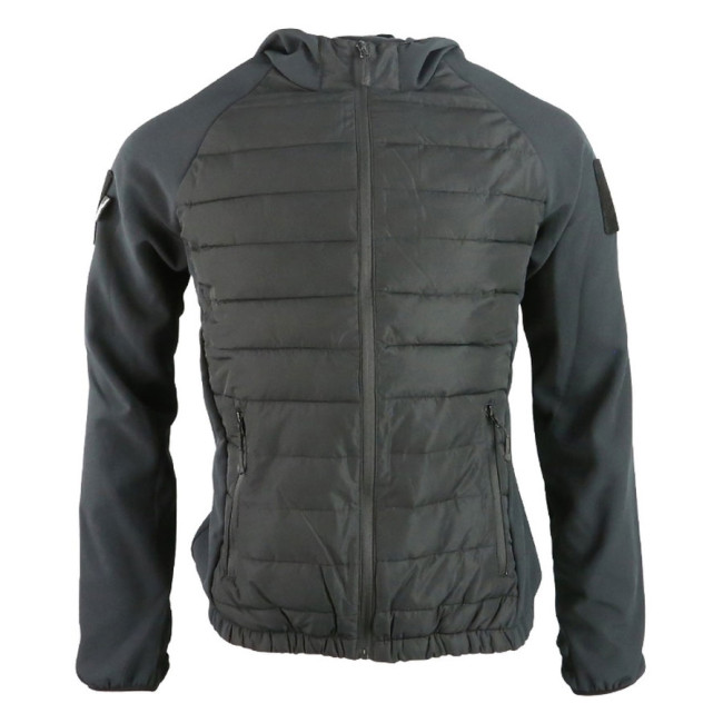 Zweistoff-Jacke Venon schwarz - Kombat Tactical