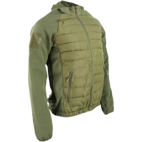 Kurtka dwumaterialowa Venom zielona oliwkowa - Kombat Tactical