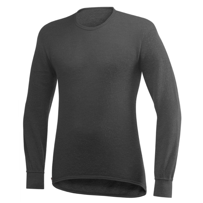Tee-shirt manches longues Crewneck 200 gris - Woolpower