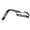 Nekkoord/Badgehouder BEVEILIGING - Zwart - Force Series