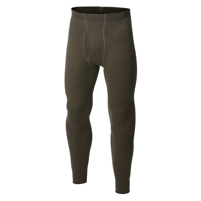 Collant long avec zip Johns 200 vert - Woolpower