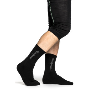 Chaussettes Ullfrotté 400 avec logo noir - Woolpower