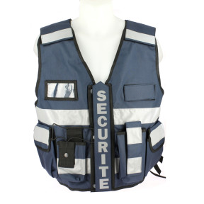 Taktische Weste Thor Sicherheit - Marineblau - VVS
