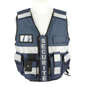 Gilet Tactic Thor Sécurité - Bleu Marine - VVS