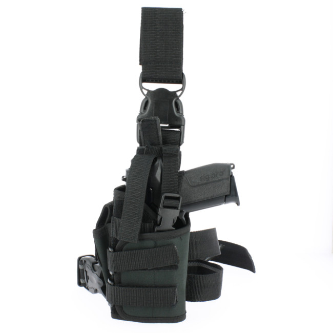 Holster tactical de cuisse Noir - Patrol