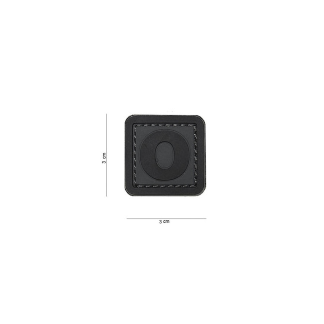 Patch 3D en PVC lettre A - Van OS Imports B.V.