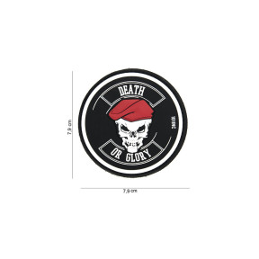 3D-PVC-Patch "Death or Glory" - Van OS Imports B.V.