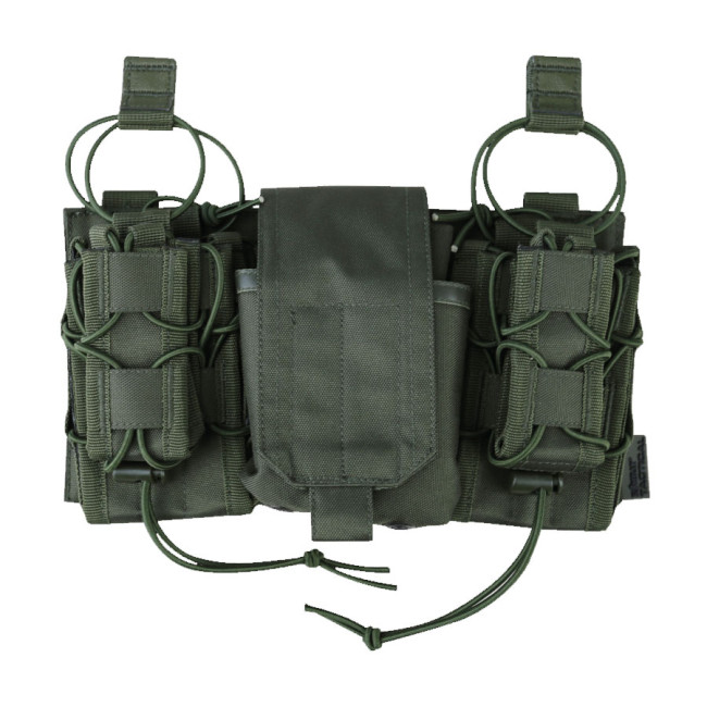 Porte chargeur Fast Rig vert olive - Kombat Tactical