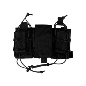 Porte chargeur Fast Rig noir - Kombat Tactical