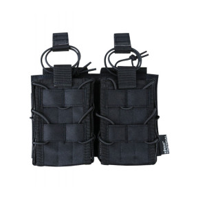 DOUBLE Delta Magazintasche schwarz - Kombat Tactical