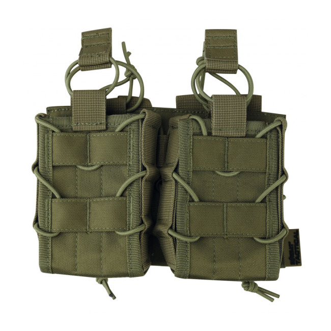Porte chargeur DOUBLE delta coyote - Kombat Tactical
