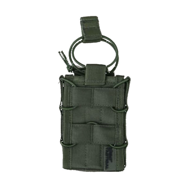 Enkele magazijnhouder delta olijfgroen - Kombat Tactical