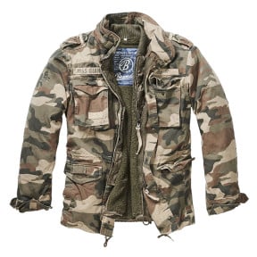 Veste militaire M65 Giant camouflage woodland - Brandit