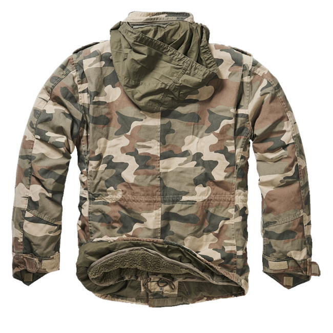 Veste militaire M65 Giant camouflage woodland - Brandit