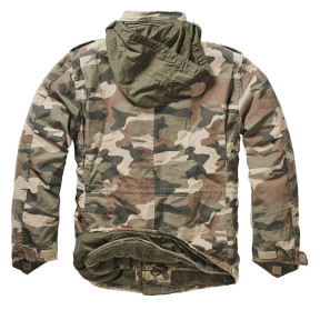 Veste militaire M65 Giant camouflage woodland - Brandit