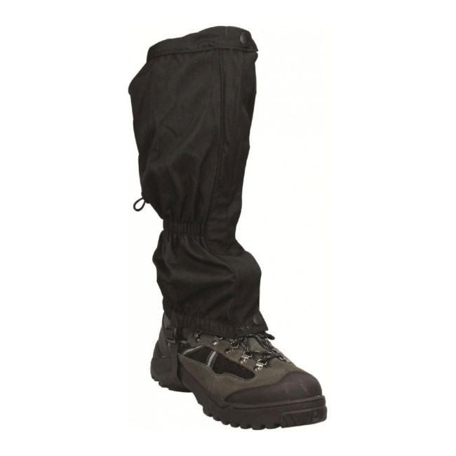 Getry z nylonu 600D ripstop czarne - Highlander