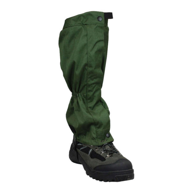 Beenkappen van 600D ripstop nylon olijfgroen - Highlander
