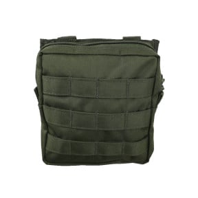 Pochette utilitaire MOLLE moyenne vert olive - Kombat Tactical