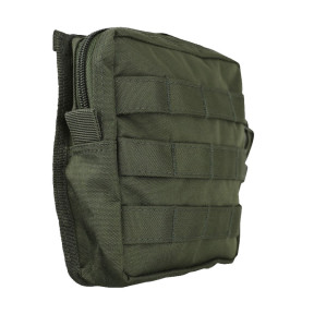 Pochette utilitaire MOLLE moyenne vert olive - Kombat Tactical