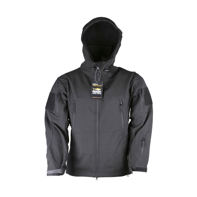 Veste Softshell Patriot noir - Kombat Tactical