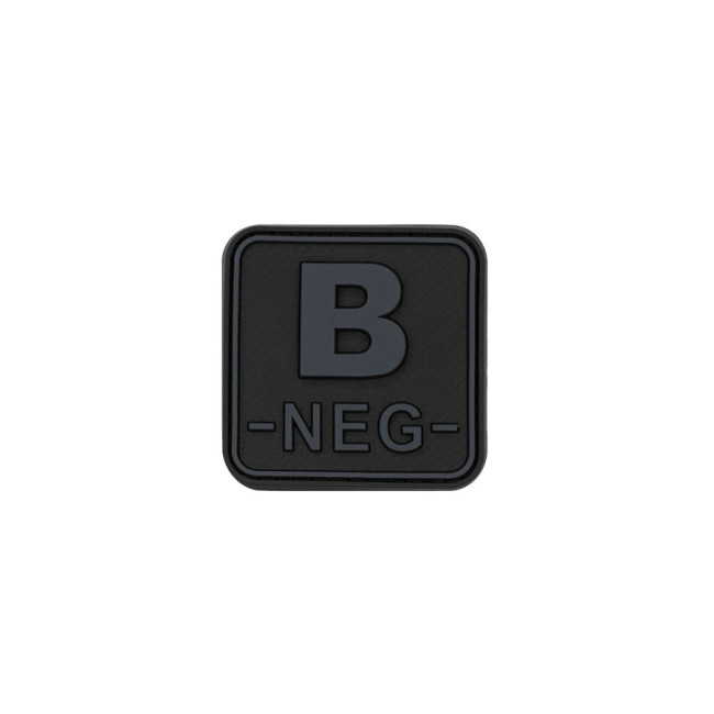 Quadratischer Patch Blutgruppe B- Blackops - JTG