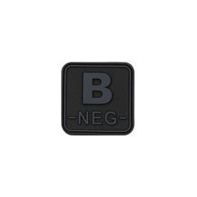 Patch carré groupe sanguin B- blackops - JTG