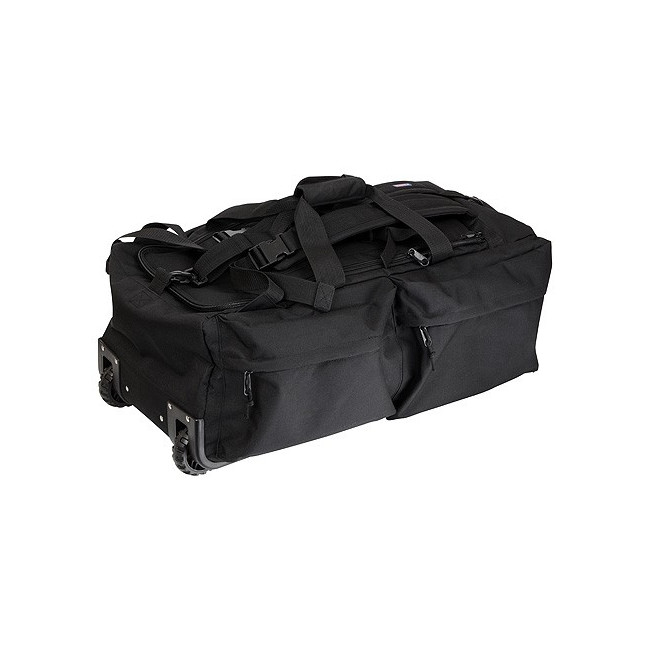 Sac opérationnel 110L à roulettes Noir - CityGuard