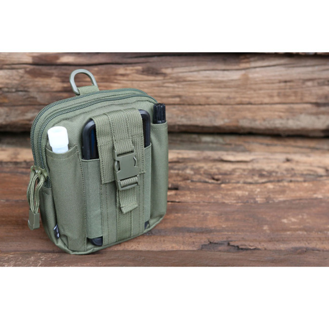 Pochette MOLLE Functional verte olive - Brandit