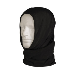 Multifunktionales schwarzes Headgear-Stirnband - Miltec