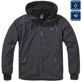 Windbreaker fleece Luke zwart - Brandit