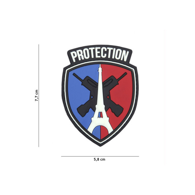 Patch blason protection en PVC - 101 Inc