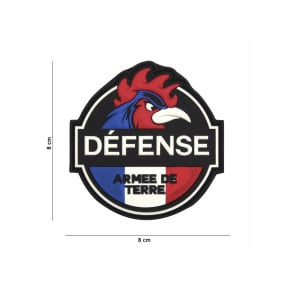 Kreisförmiger PVC-Patch für die Landstreitkräfte - 101 Inc