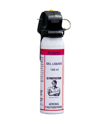 Bombe Lacrymogène gel ou gaz CS - Achat - SD-Equipements