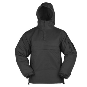 Blouson anorak de combat été noir - Miltec