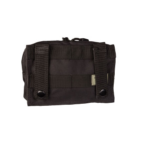 Kleine MOLLE-Gürteltasche schwarz - Miltec