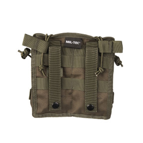 Dubbele magazijnhouder MOLLE Open Top - Miltec