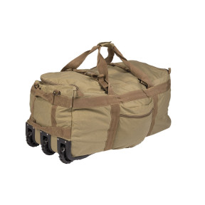 Sac commando à roulettes 118L coyote - Miltec
