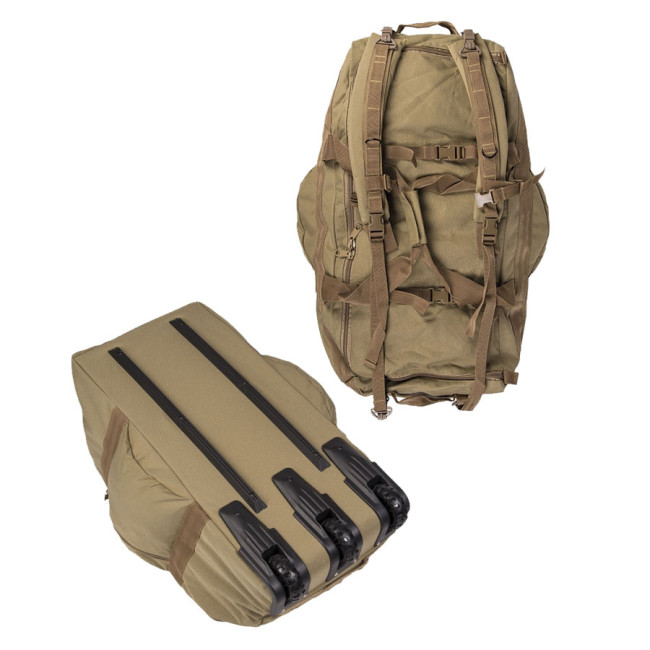 Sac commando à roulettes 118L coyote - Miltec