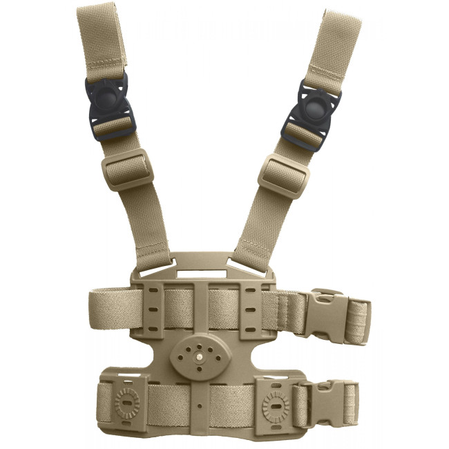 Plaque de cuisse 2 sangles 8K18 Tan - Vega Holster