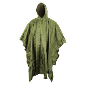 Poncho US-Style Wasserdicht Grün - Kombat Tactical