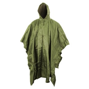 Poncho Style US Waterproof Vert- Kombat Tactical