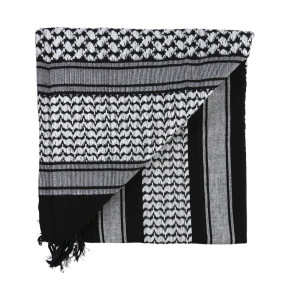Foulard en coton Noir & Blanc - Kombat Tactical