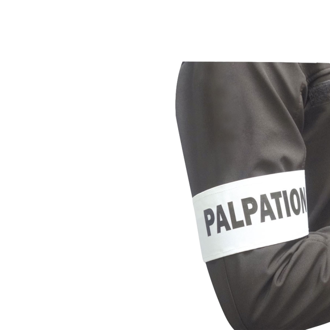 Witte armband FOUILLERING - Patrol