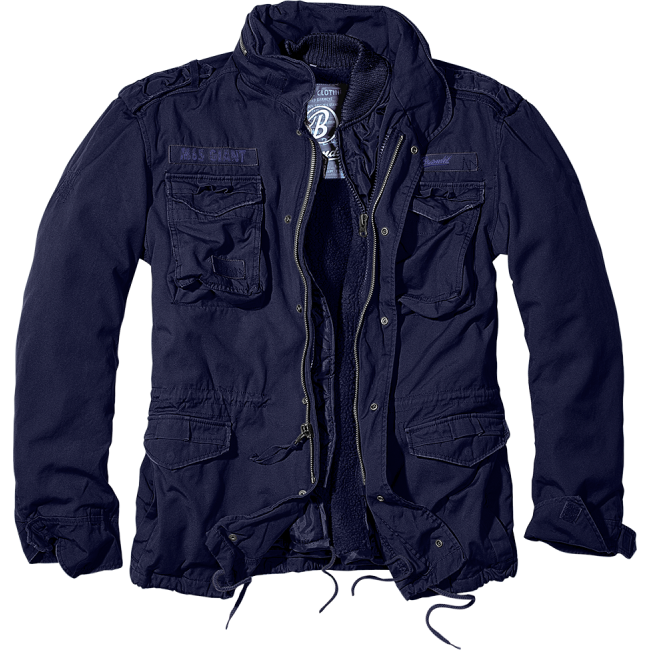 Veste militaire M65 Giant Bleu marine - Brandit