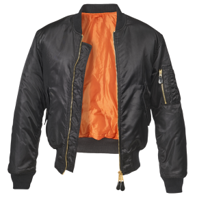 Ma1 Fliegerjacke - Schwarz - Brandit