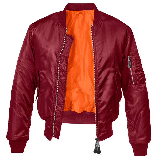 Blouson Aviateur Ma1 - Rouge - Brandit