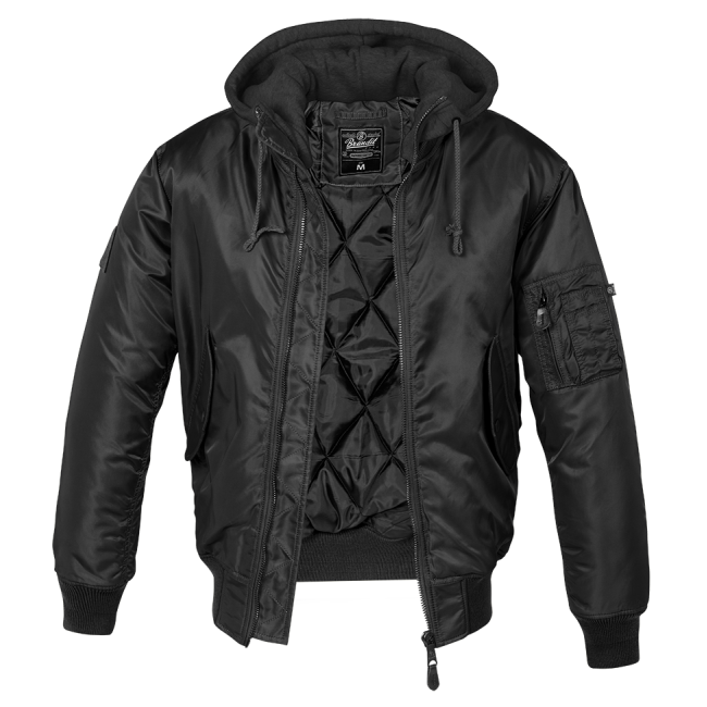 Blouson à capuche - Noir - Brandit