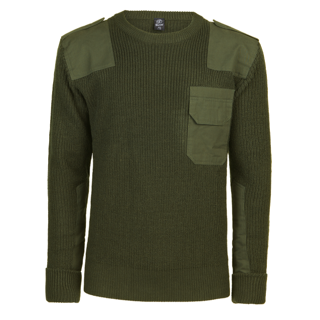 Pull col rond BW vert- Brandit Pull col rond BW vert- Brandit